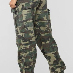 NWT Cadet Kim Oversized Camo Pants 3XL
